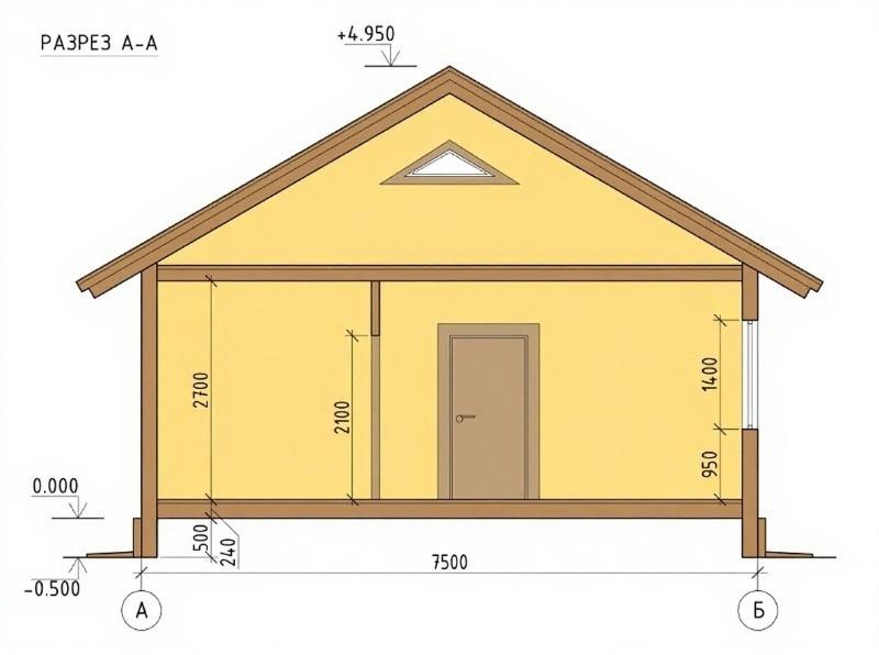 Каркасный дом 75 м2 КД-3 (комфорт) Каркасный дом 75 м2 КД-3 (комфорт) — изображение 7