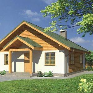 Каркасный дом 40 кв.м КД-32