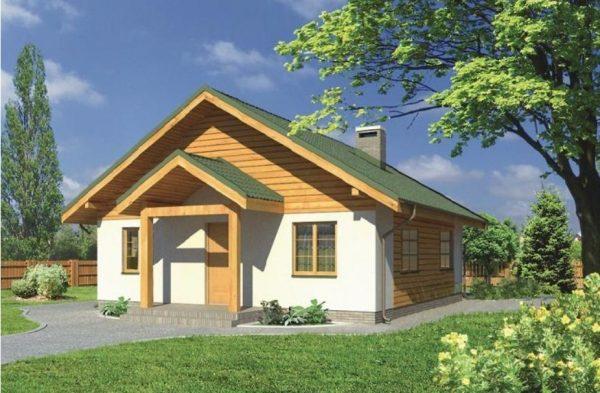 Каркасный дом 40 кв.м КД-32