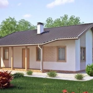 Каркасный дом 78 (88) кв.м КД-34