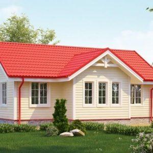 Каркасный дом 70 кв.м КД-38