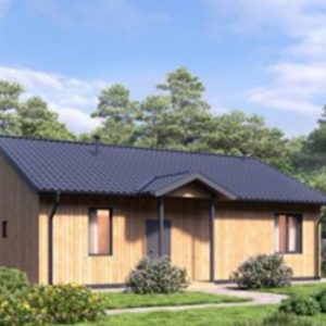 КАРКАСНЫЙ ДОМ 9х12 108(111)м ОДНОЭТАЖНЫЙ КД-479 (комфорт)