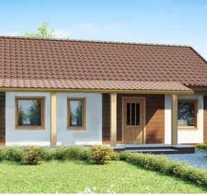 КАРКАСНЫЙ ДОМ 9х12-108м ОДНОЭТАЖНЫЙ КД-451 (супер-комфорт)